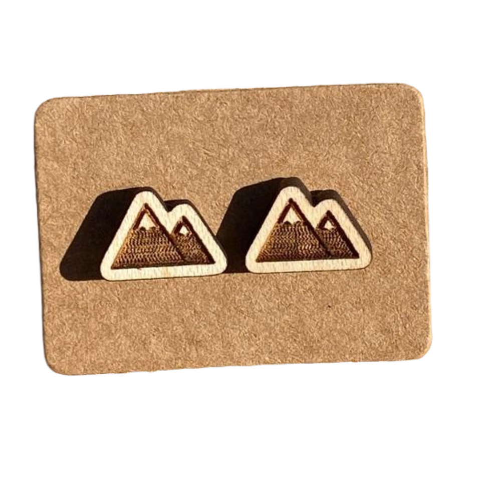 Mountain Stud Earrings